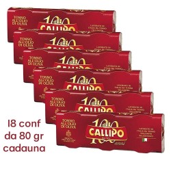  huile de conserves de thon Callipo - lot de 6 80X3
