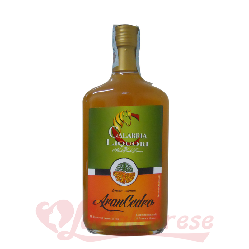 Arancedro liqueur with orange and Calabrian cedar 70 cl