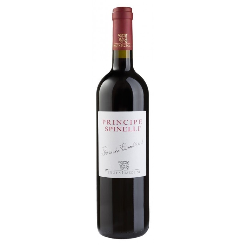 Red wine Iuzzolini IGT Principe Spinelli Cl 75