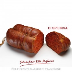 'Nduja di Spilinga original spreadable crespone 450 Gr