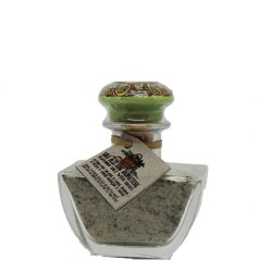 Sel aux herbes aromatiques en pot verre et céramique 100 gr