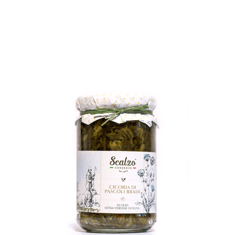 Chicorée sauvage à l'huile d'olive 280 gr