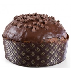 Panettone artisanal aux poires, chocolat et rhum