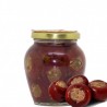 Gefüllte Paprika mit Gemüsepastete und Sardellen in Öl