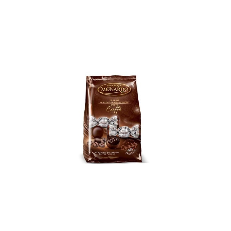 Praline cioccolatini ripieni al caffè Monardo