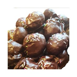 Typische kalabrische Süßigkeiten Artisan Turdilli mit dunkler Schokolade 500 g