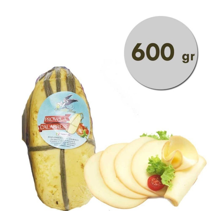 Provola fraîche fumée silana Calabrese 600 g sous vide