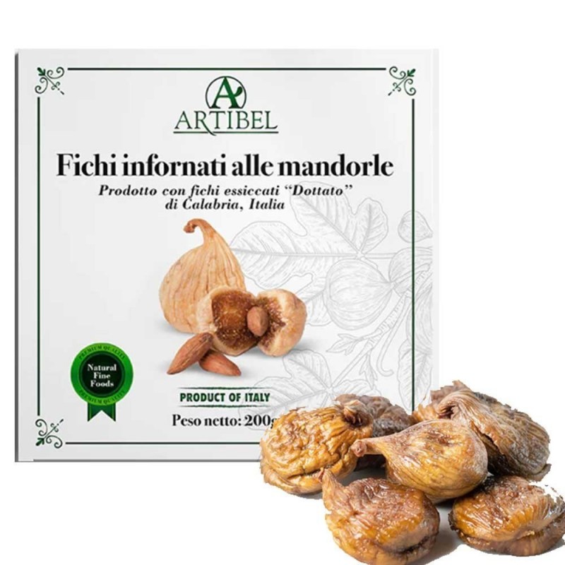 Gebackene Feigen mit Mandeln