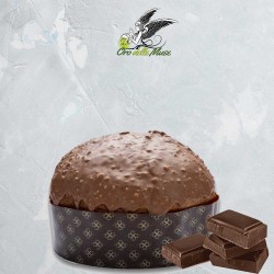 Artisan Panettone mit hochwertigem Gebäck Schokolade