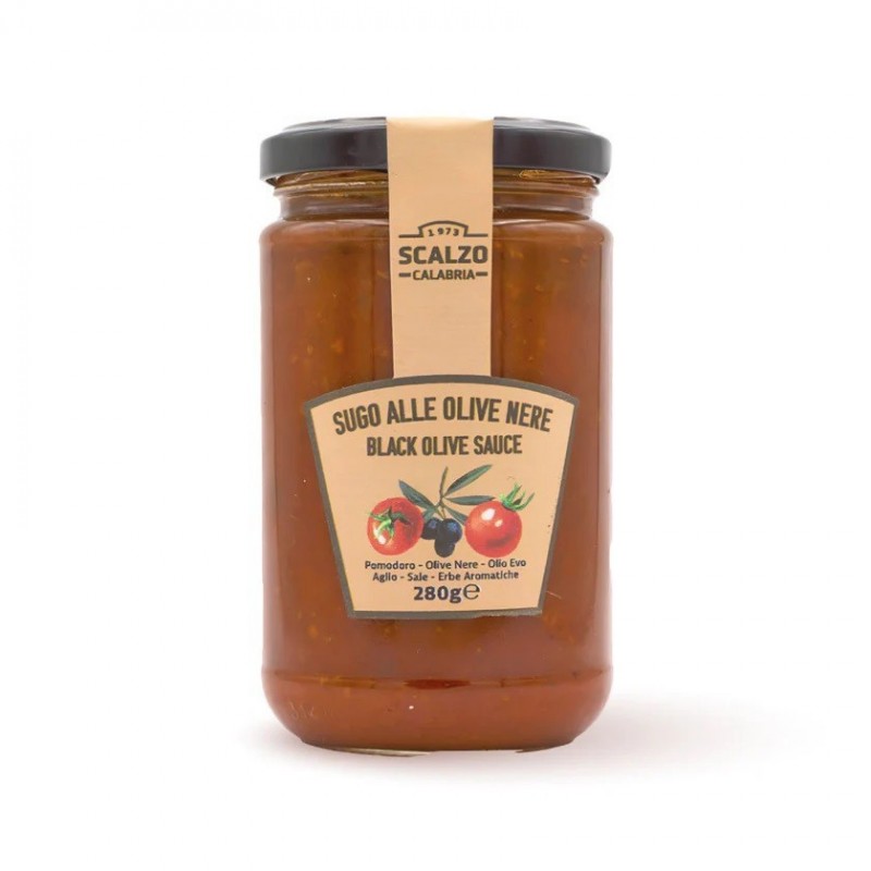 Sugo alle olive nere 280gr