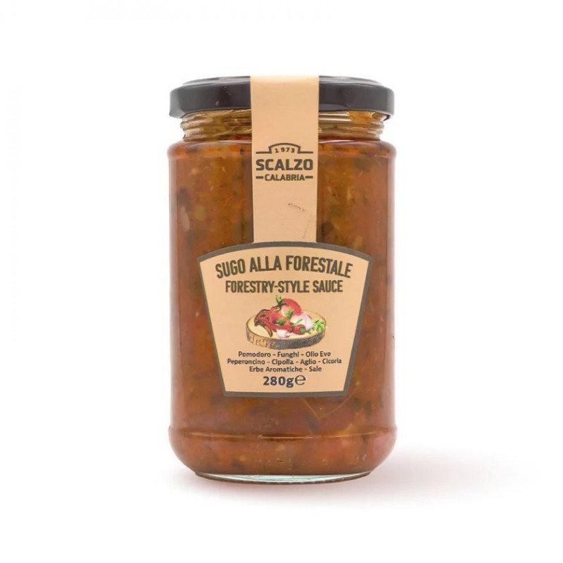 Sugo alla forestale di erbe e funghi 280gr