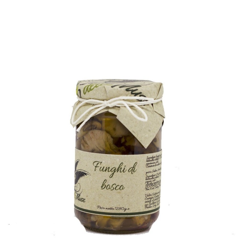 Setas del bosque variadas en aceite de oliva 280g