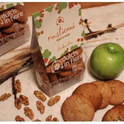 Rusticone il biscotto silano mele e noci gr 200