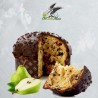 Panettone artigianale Calypso con pere, cioccolato e rhum