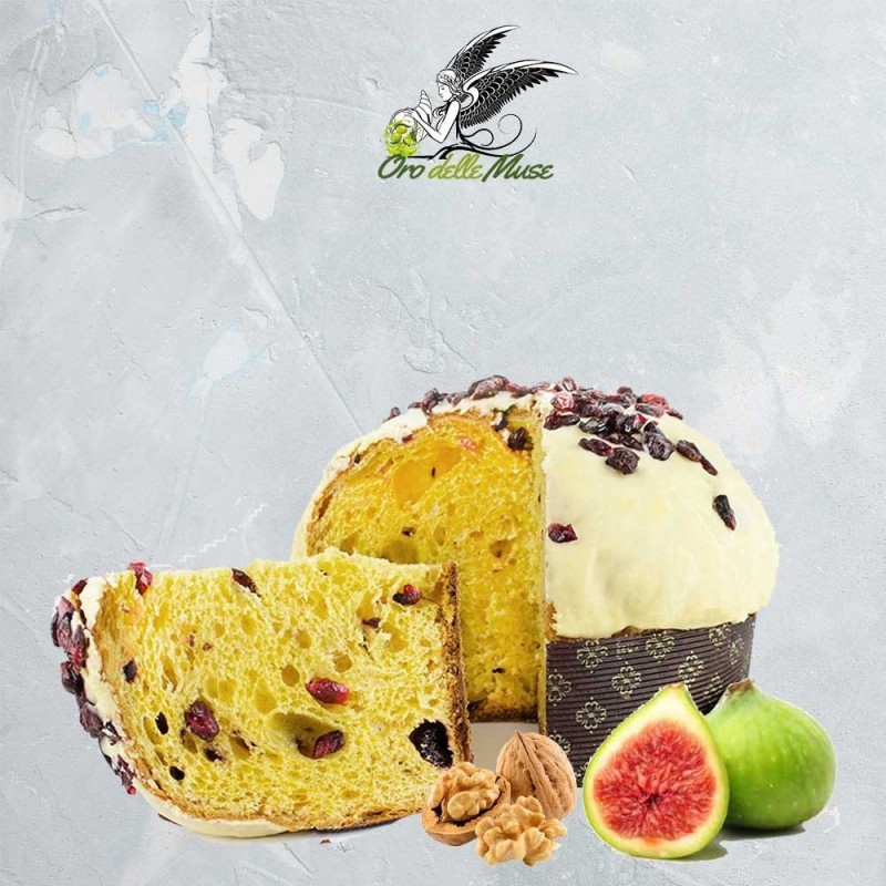 Pacioccone Artisan Panettone mit Feigen, Walnüssen und Schokolade