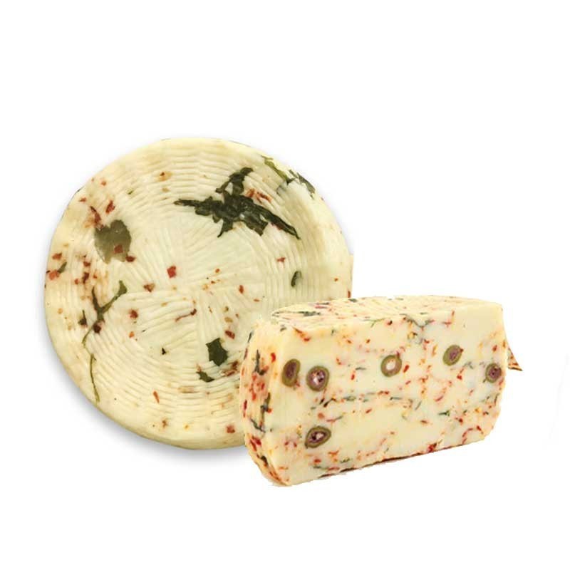 Dreifarbiger gefüllter frischer Pecorino-Käse 1 kg