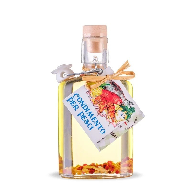 Condimento olio aromatizzato per pesce ml 250