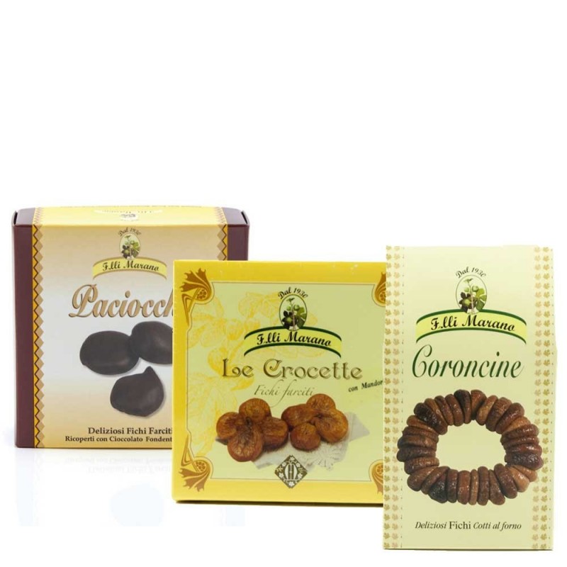 Spécialités artisanales de Marano - Trio de figues