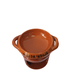 Scalda 'nduja scaldanduja in Terrakotta medii