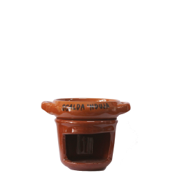 Scalda 'nduja scaldanduja in terracotta medium