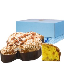 Colomba de Pascua artesanal clásica de una pastelería de alta calidad, 1 kg.