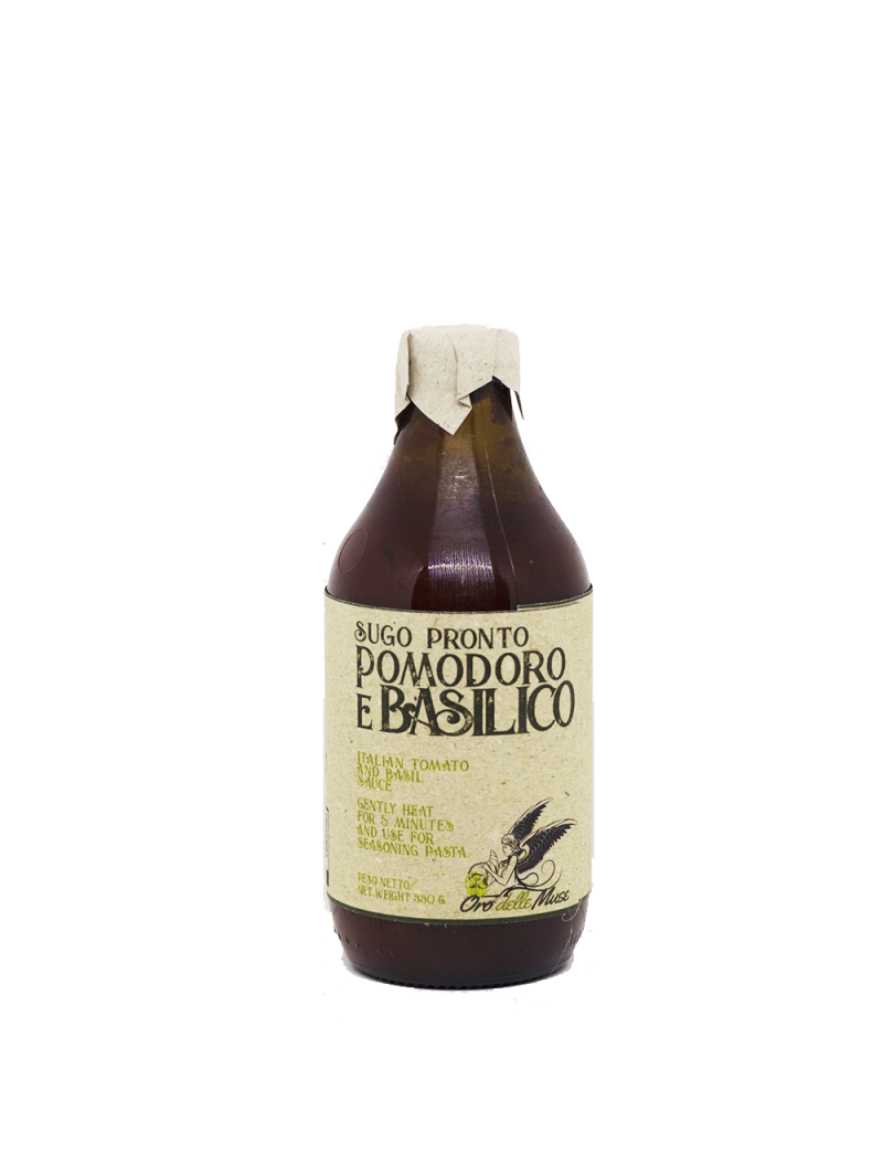 Sauce tomate et basilic à l'huile d'olive gr 330