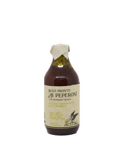 Fertige Pfeffersauce mit Calabrese Crusco-Paprika 330 g