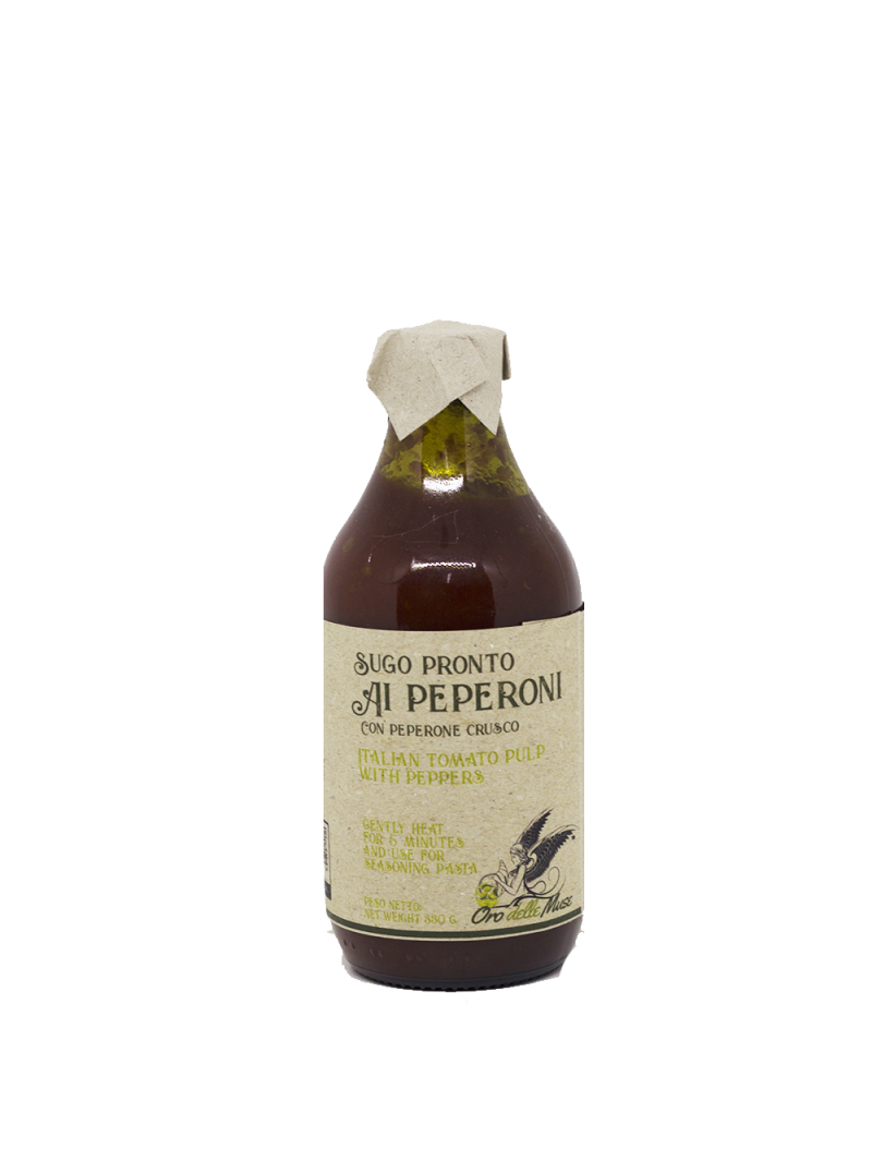 Sugo pronto ai peperoni con peperone crusco Calabrese 330 gr