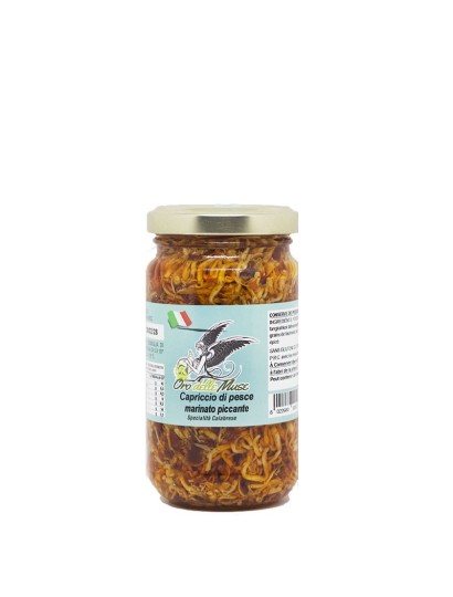 Caprice of fish marinated in wine vinegar