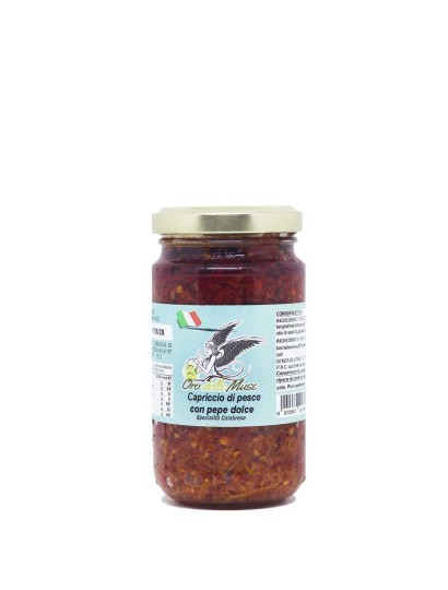 Capriccio von süßem Fisch im Glas 200 gr