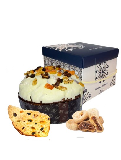 Pacioccone Artisan Panettone mit Feigen, Walnüssen und Schokolade